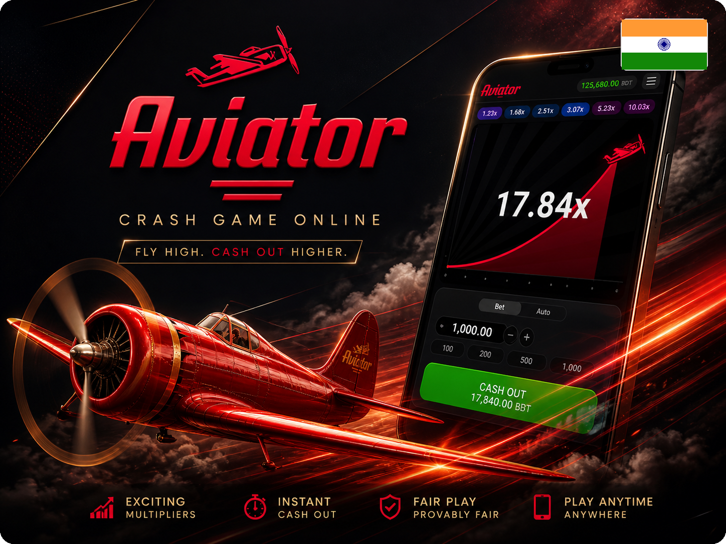 Aviator Crash Game Online Phone India Aviator crash game online phone screen in India